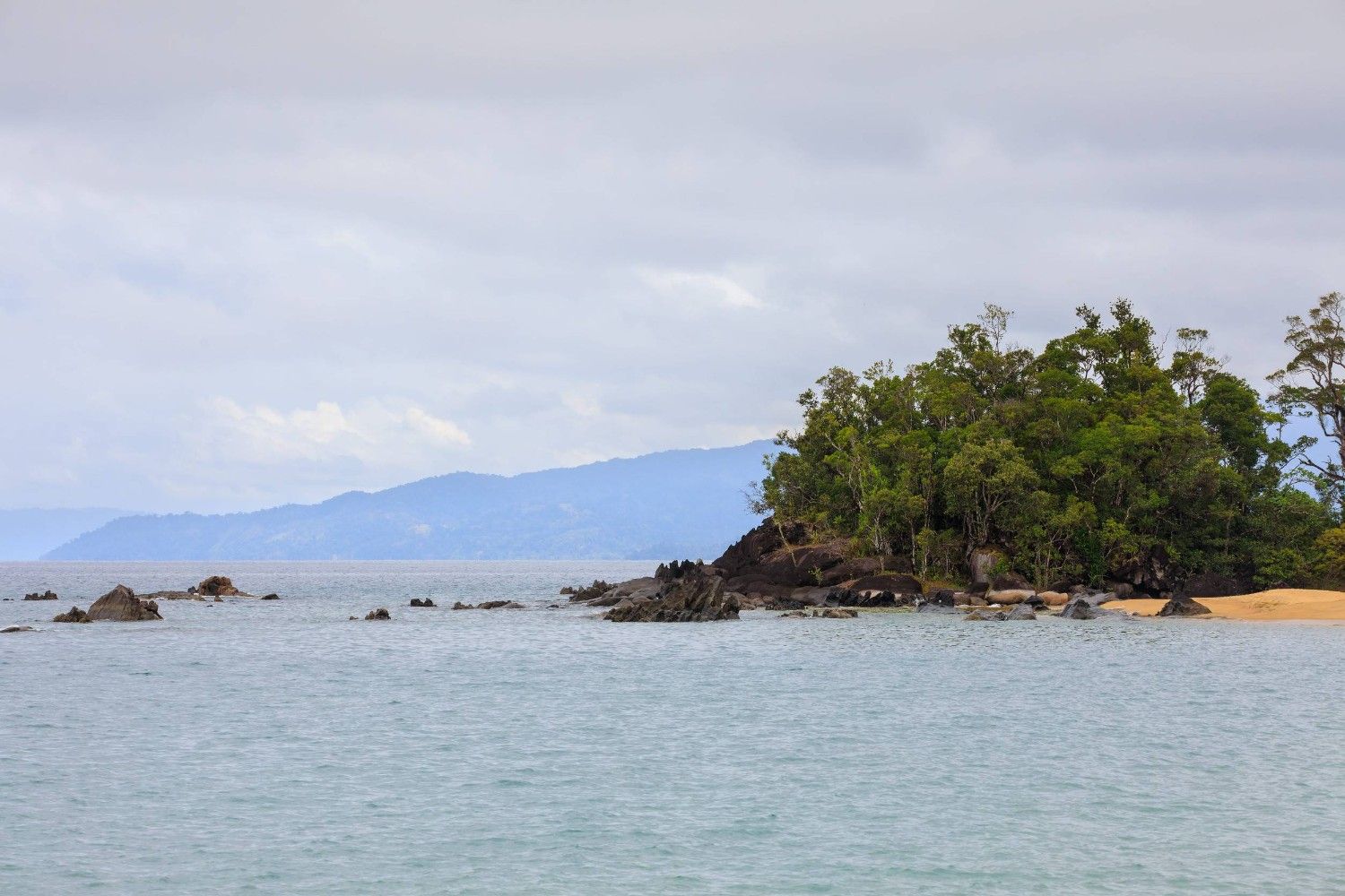 Beautiful Pure Nature Landscape Beach In Masoala National Park