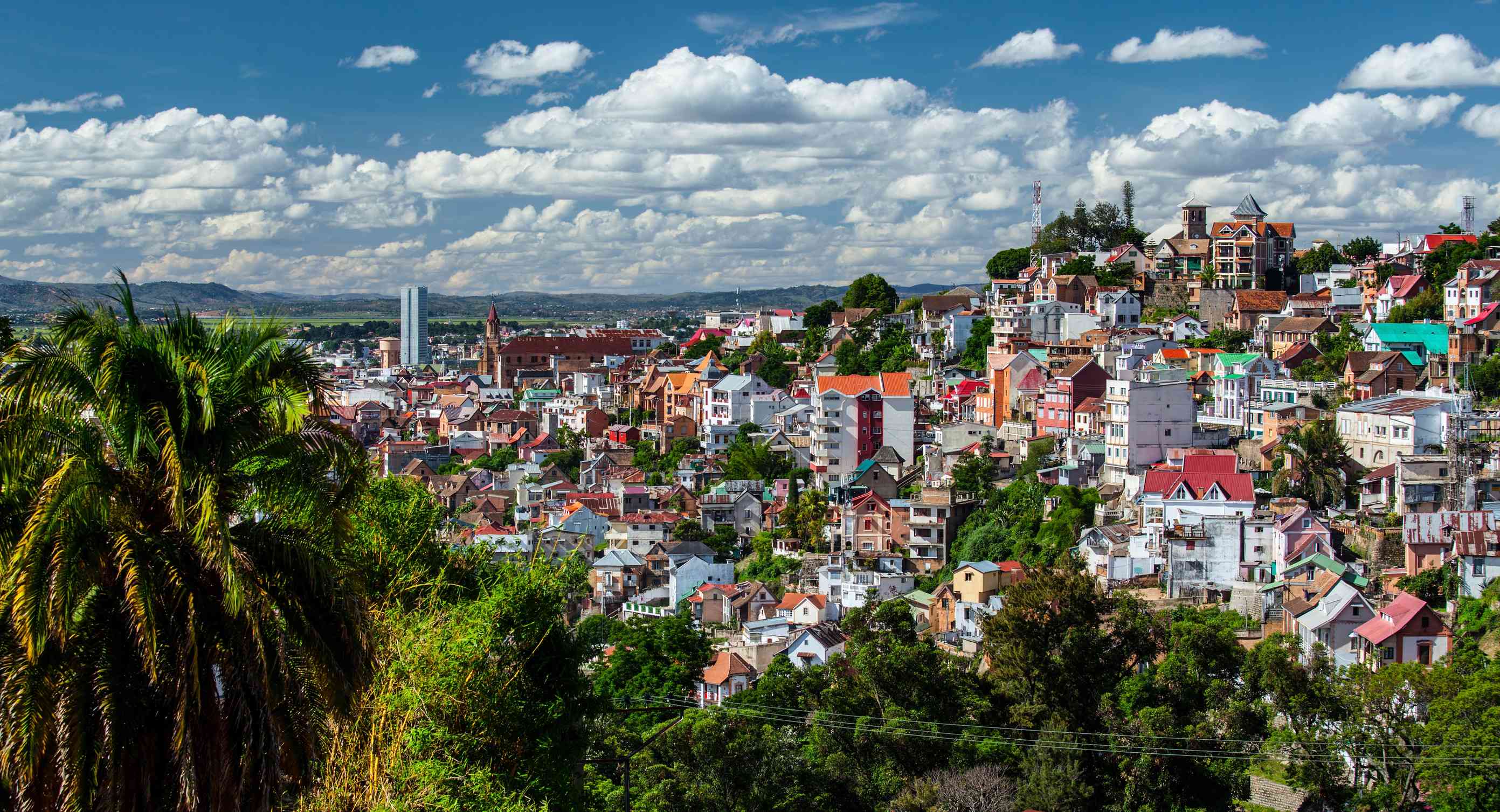 City Of Antananarivo In Madagascar