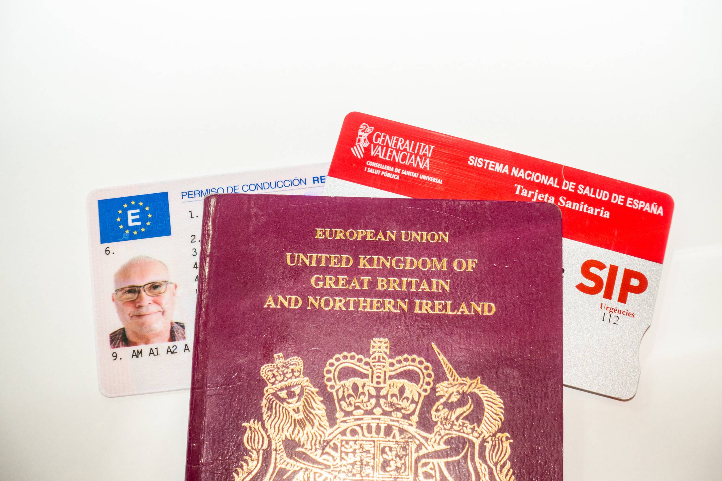 Driving Licence Passport And Health Card Driving Licence Passport And Health Card