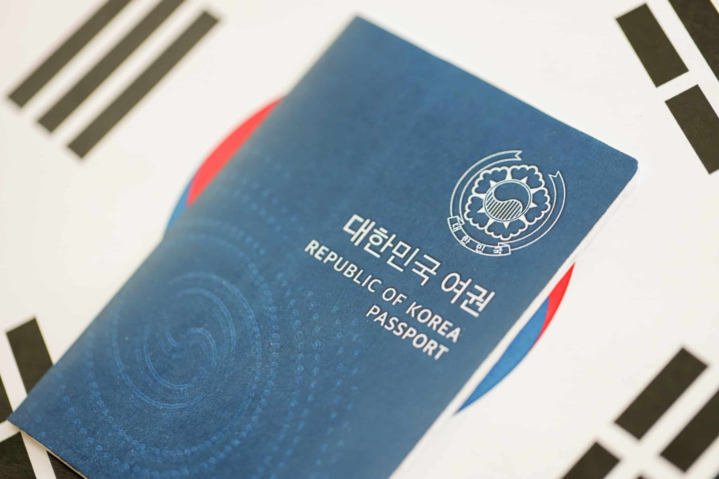 Korea Republic Of South Passport