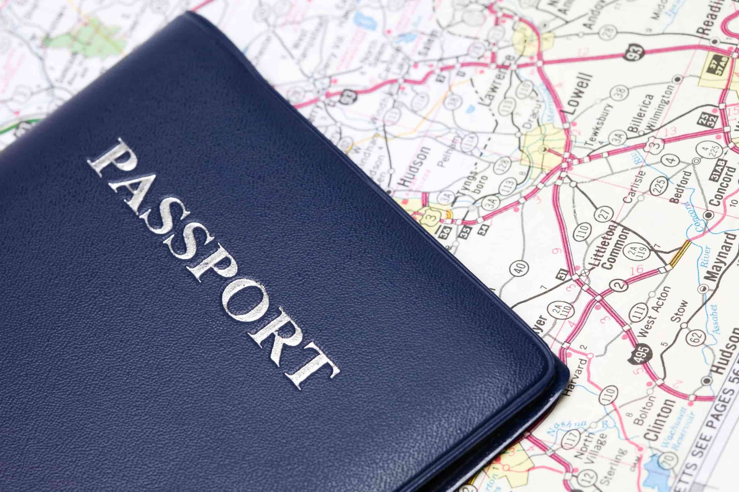 Passport And Map