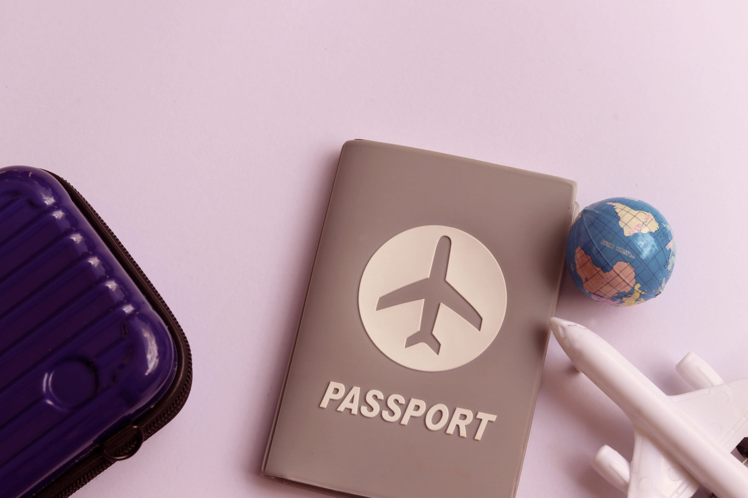 Passport With Airplane