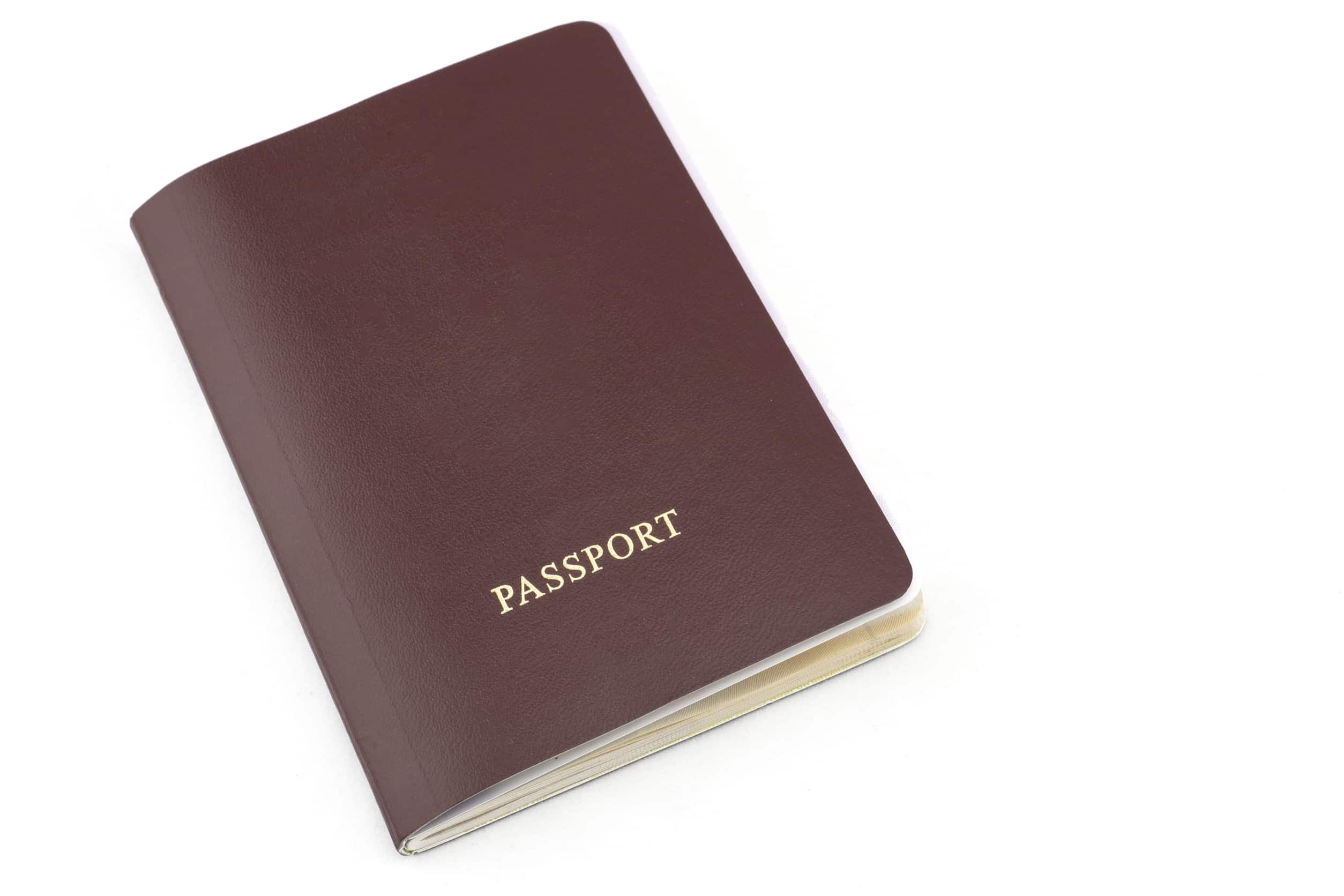 Passport With Copy Space