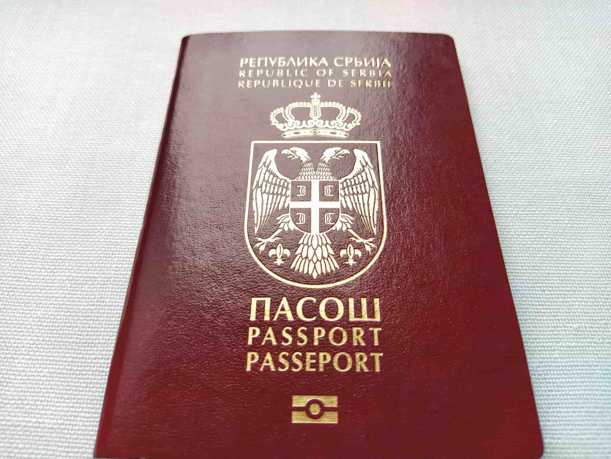 Serbia Passport
